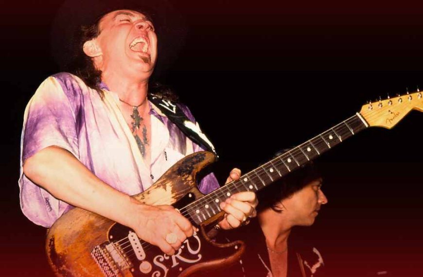 Stevie Ray Vaughan Rare Performance