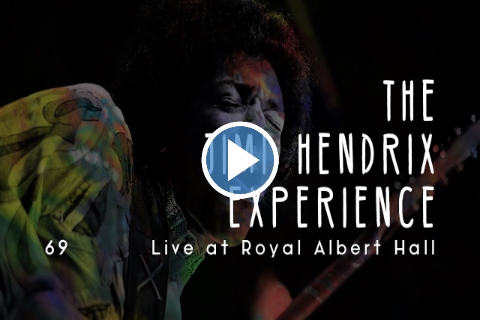 Jimi Hendrix Rare Live Concert Video at Royal Albert Hall, 1969
