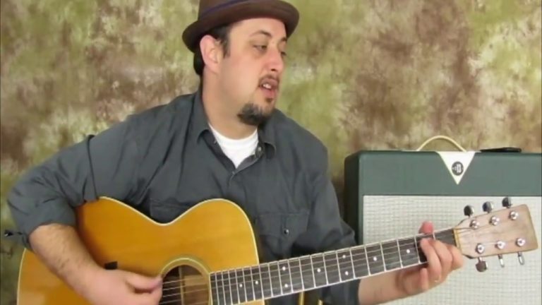 Acoustic Blues lesson for Older Guitar Players