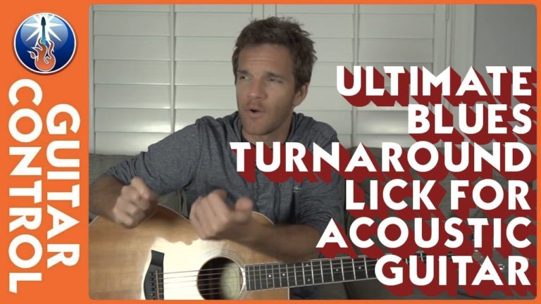 Ultimate Blues Turnaround Lick For Acoustic Guitar