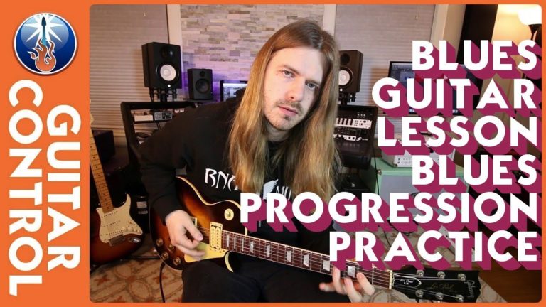 Blues Guitar Lesson – Blues Progression Practice