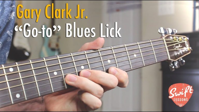 Gary Clark Jr  “Go to” Blues Lick – Lead Guitar Lesson