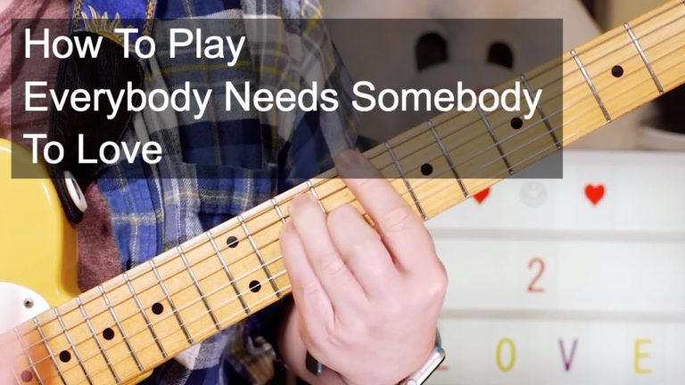 ‘Everybody Needs Somebody To Love’ The Blues Brothers Guitar Lesson