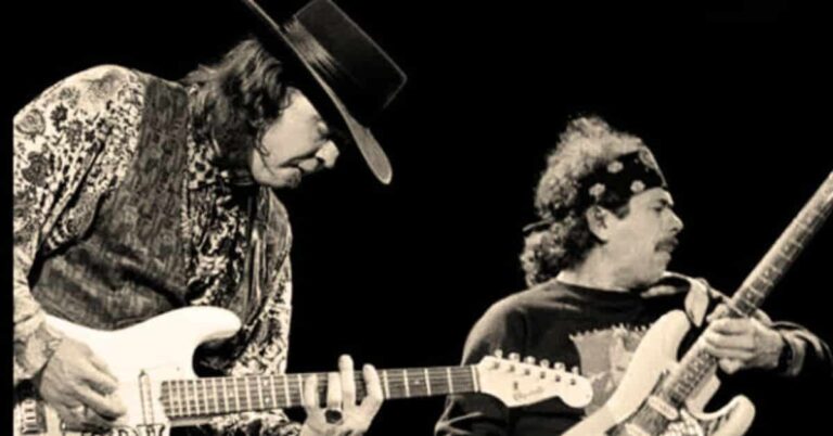 Stevie Ray Vaughan, Carlos Santana, Cesar Rosa and Jimmy Vaughan – Coal Train