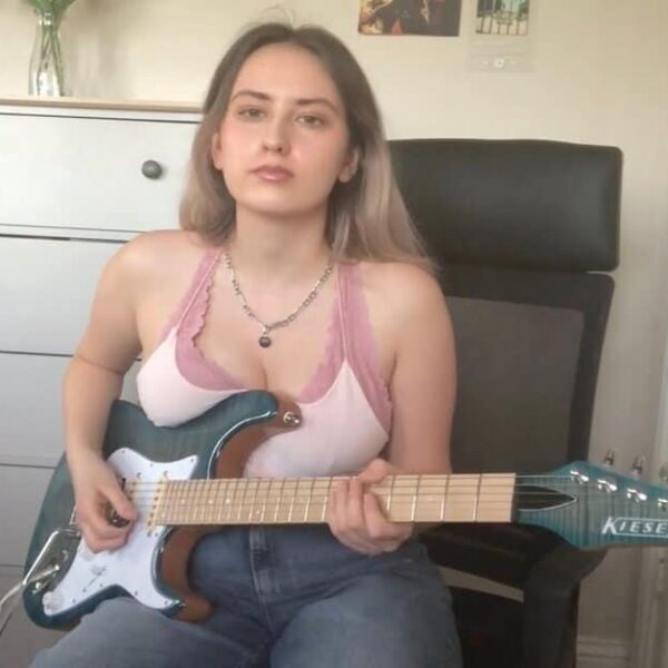 Stevie Ray Vaughan’s Cold Shot Guitar Cover by Mimi