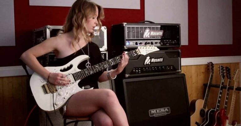 Alexandra Maiolo Playing Joe Satriani’s “Satch Boogie”
