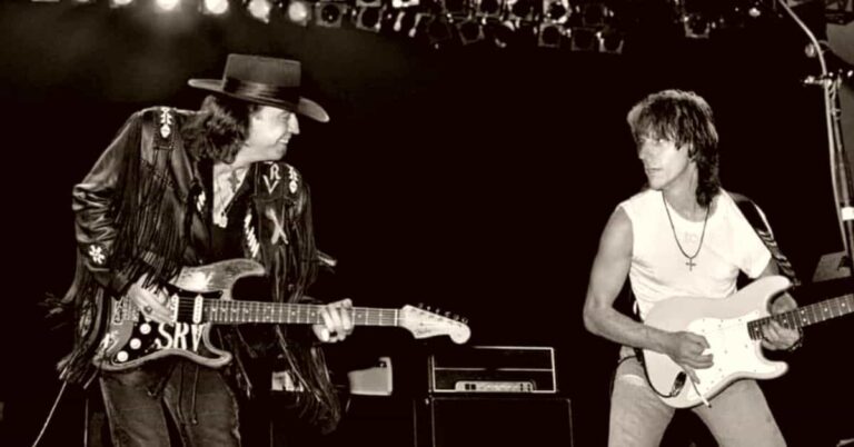 Jeff Beck and Stevie Ray Vaughan – Goin’ Down