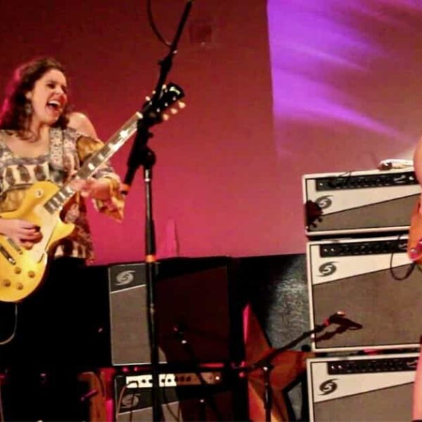 Samantha Fish and Sadie Johnson Live Performance of “Black Cat Bone”