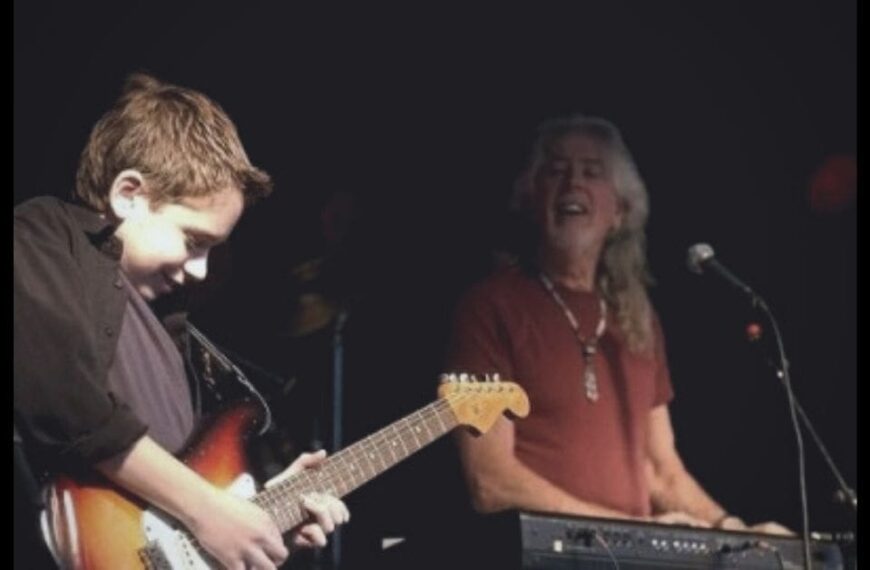 12-Year-Old Eric Steckel Playing with John Mayall and Buddy Whittington