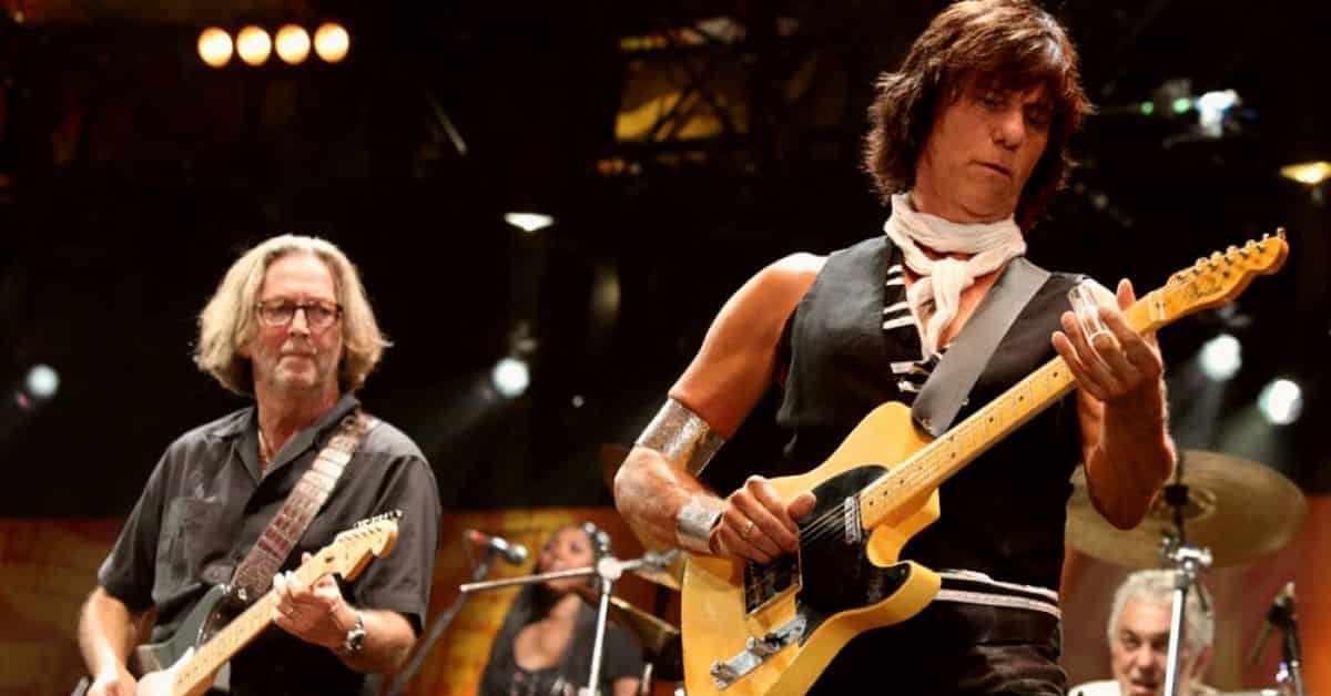 Eric Clapton and Jeff Beck - Shake Your Money Maker - Live