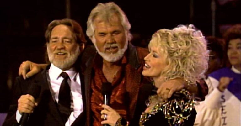 Dolly Parton, Kenny Rogers and Willie Nelson – Something Inside So Strong
