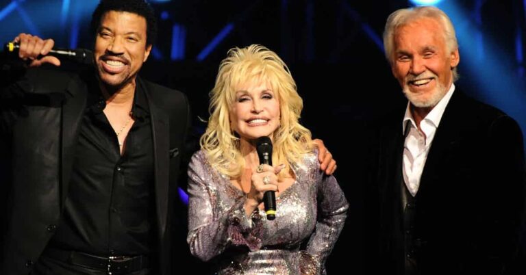 Kenny Rogers, Dolly Parton and Lionel Richie – Through The Years