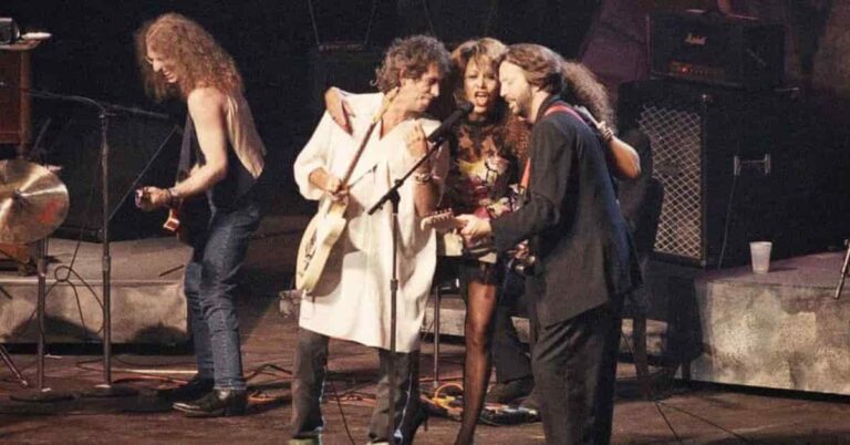 Tina Turner, Keith Richards and Eric Clapton – Keep A-Knockin’