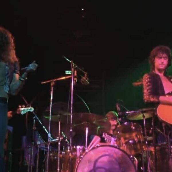 Led Zeppelin Live at Madison Square Garden, NY, 1973.