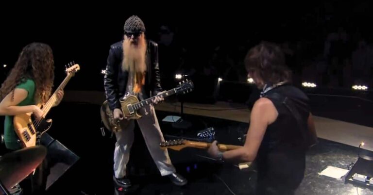 Jeff Beck, Billy Gibbons and Tal Wilkenfeld  – Sixteen Tons
