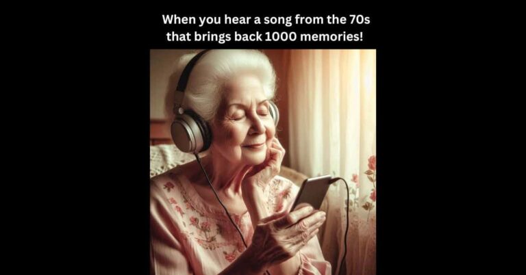 When a Song from the 70s Brings Back 1000 Memories